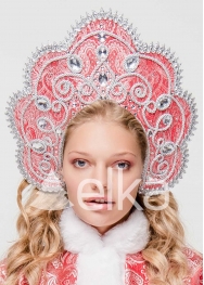 КОКОШНИК РОМАШКА КРАСНАЯ