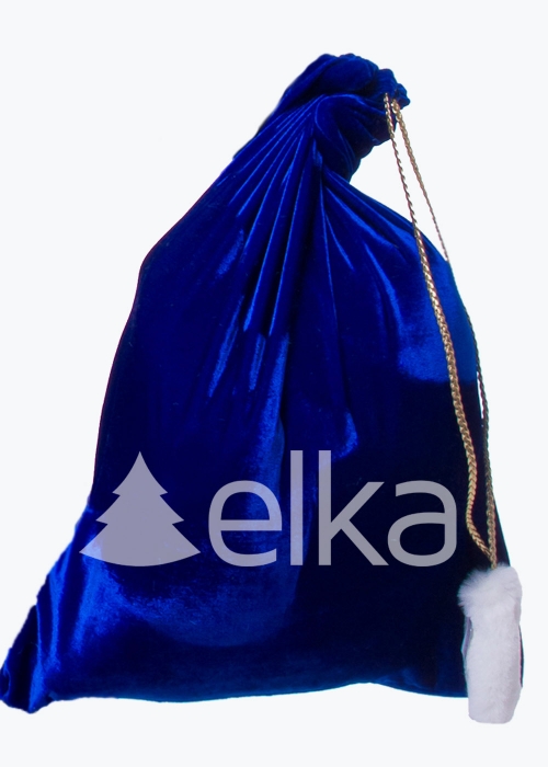 МЕШОК ДЛЯ ПОДАРКОВ СИНИЙ 48*60