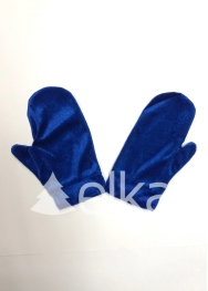 ВАРЕЖКИ ДЕДА МОРОЗА СИНИЕ