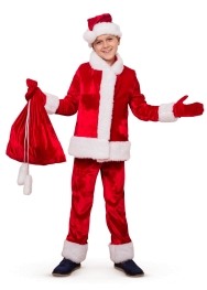 ДЕТСКИЙ КОСТЮМ САНТА КЛАУСА