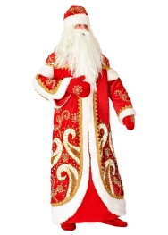 КОСТЮМ ДЕДА МОРОЗА ДРУЖБА СИНИЙ