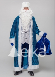 КОСТЮМ ДЕДА МОРОЗА ЮРЬЕВСКИЙ СИНИЙ