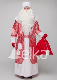 КОСТЮМ ДЕДА МОРОЗА НОРВЕЖСКИЙ КРАСНЫЙ
