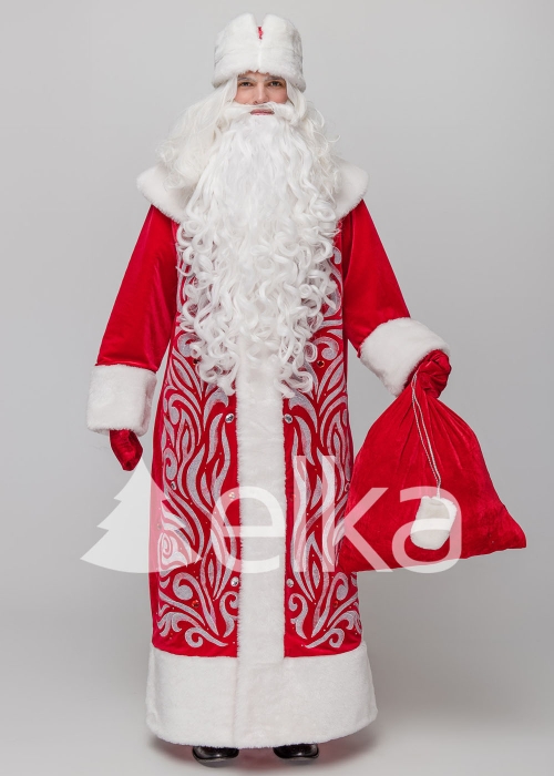 КОСТЮМ ДЕДА МОРОЗА ПОЛЮС РОСПИСЬ КОСТЮМ ДЕДА МОРОЗА ПОЛЮС РОСПИСЬ