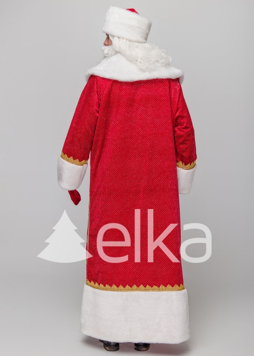 КОСТЮМ ДЕДА МОРОЗА ЗНАМЕНСКИЙ КРАСНЫЙ