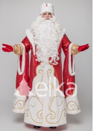 КОСТЮМ ДЕДА МОРОЗА ВЕРХОВНЫЙ КРАСНЫЙ