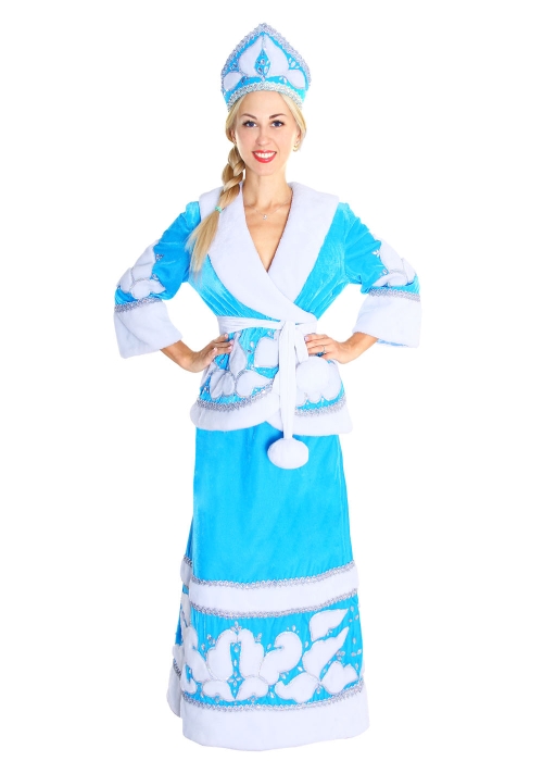 КОСТЮМ СНЕГУРОЧКИ НЕБО