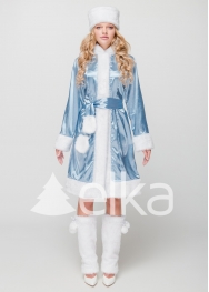 КОСТЮМ СНЕГУРОЧКИ ЗАБАВА ГОЛУБАЯ