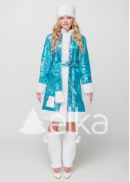 КОСТЮМ СНЕГУРОЧКИ АВРОРА НЕБЕСНАЯ