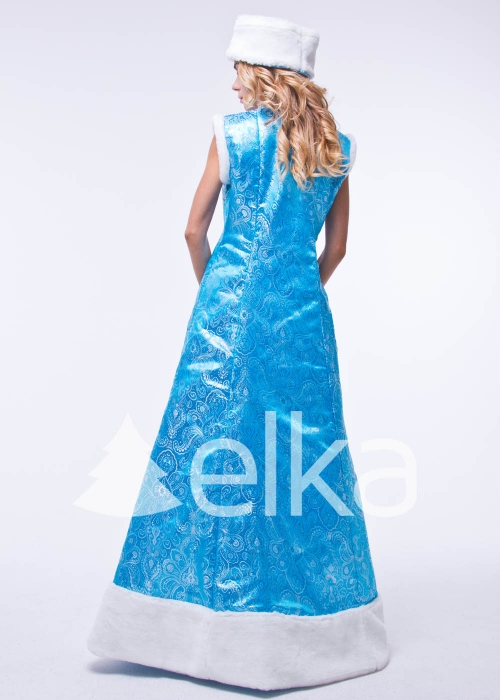 КОСТЮМ СНЕГУРОЧКИ БОЯРЫНЯ ГОЛУБАЯ