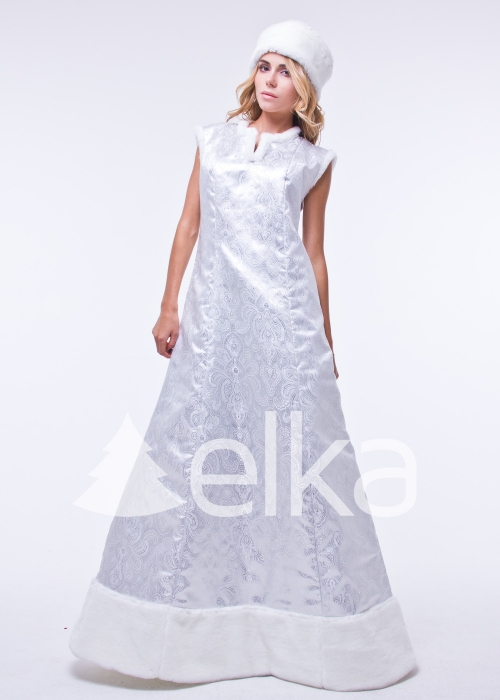 КОСТЮМ СНЕГУРОЧКИ БОЯРЫНЯ БЕЛОСНЕЖНАЯ