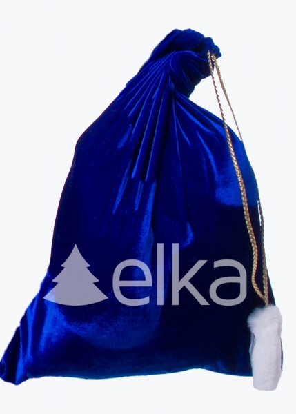 МЕШОК ДЛЯ ПОДАРКОВ СИНИЙ 48*60