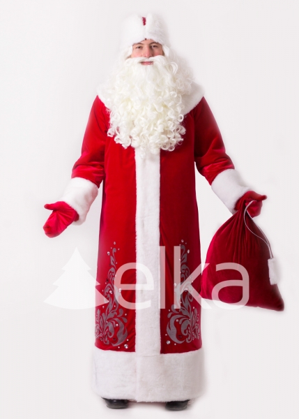 КОСТЮМ ДЕДА МОРОЗА КОРОЛЕВСКИЙ