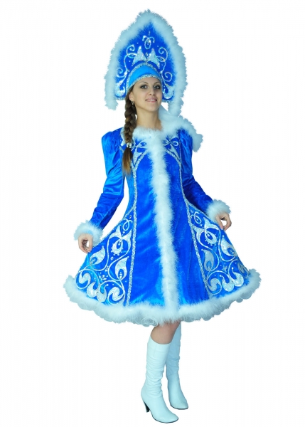 КОСТЮМ СНЕГУРОЧКИ ЗИМА