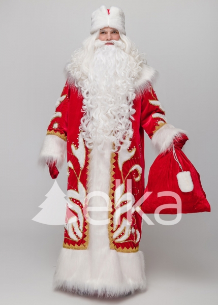КОСТЮМ ДЕДА МОРОЗА УСПЕНСКИЙ КРАСНЫЙ
