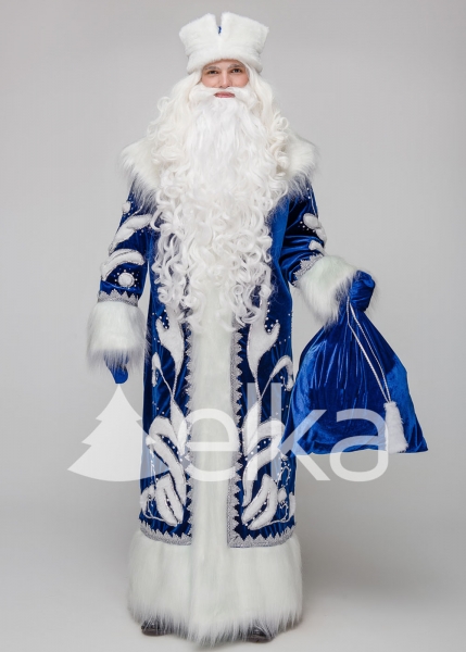КОСТЮМ ДЕДА МОРОЗА УСПЕНСКИЙ СИНИЙ