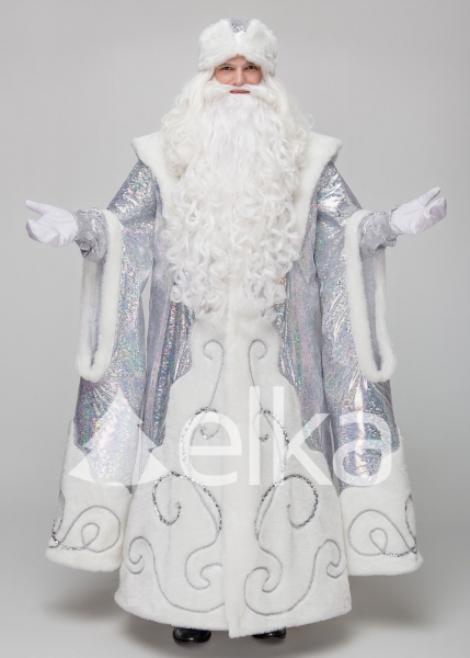 КОСТЮМ ДЕДА МОРОЗА ВЕРХОВНЫЙ БЕЛЫЙ