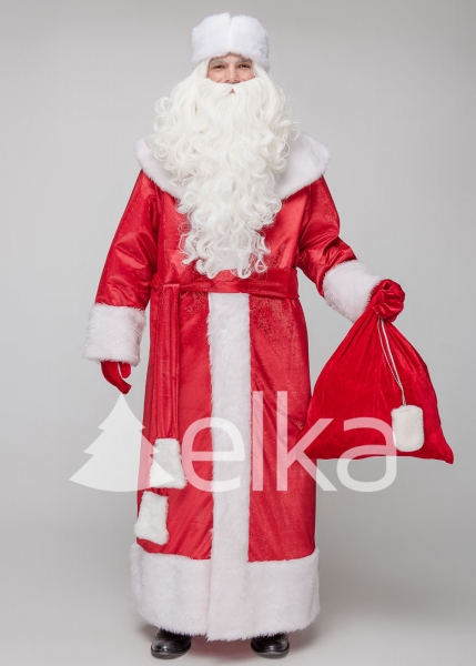 КОСТЮМ ДЕДА МОРОЗА МИХАЙЛОВСКИЙ КРАСНЫЙ