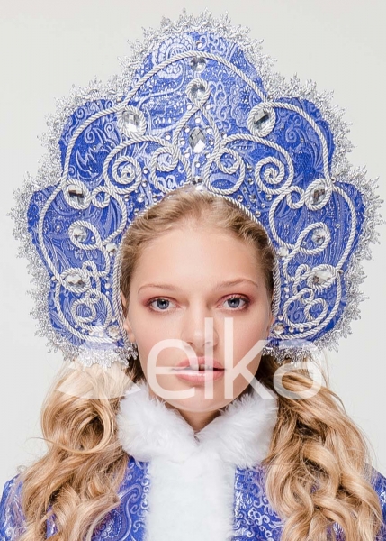 КОКОШНИК РОМАШКА СИНЯЯ