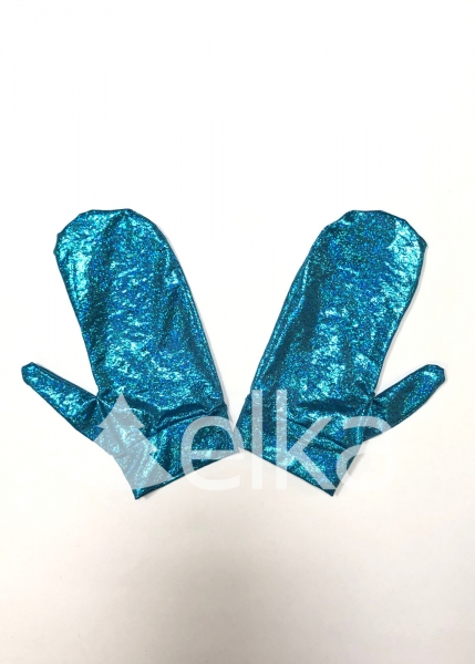 ВАРЕЖКИ СНЕГУРОЧКИ ГОЛУБЫЕ