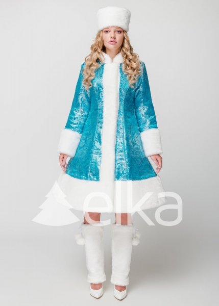 КОСТЮМ СНЕГУРОЧКИ НЕБЕСНАЯ