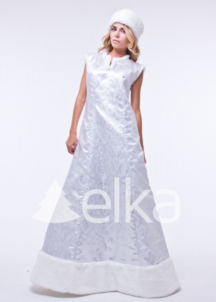 КОСТЮМ СНЕГУРОЧКИ БОЯРЫНЯ БЕЛОСНЕЖНАЯ